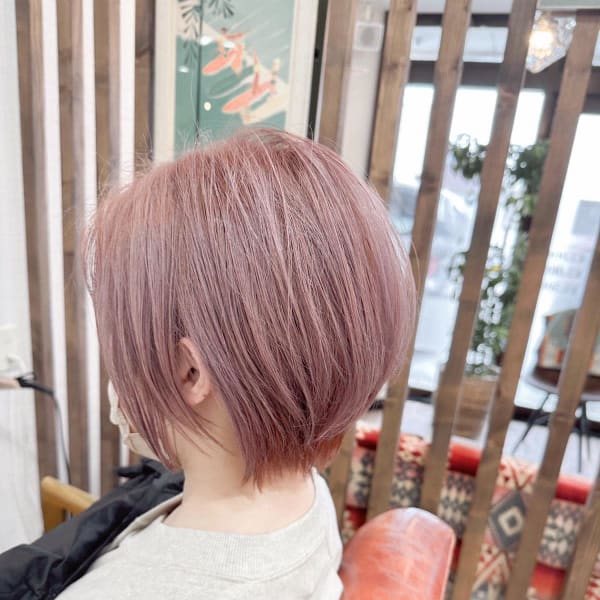 hair make amphi×ショート