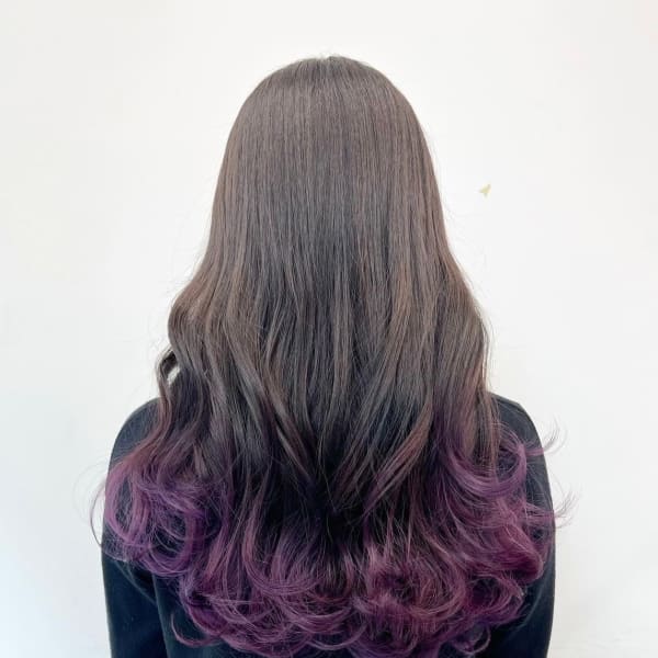 バイオレットグラデーション