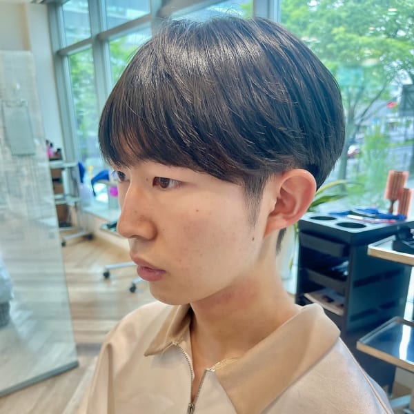 仙台メンズカット 髪質改善 酸性ストレート カルマヘア