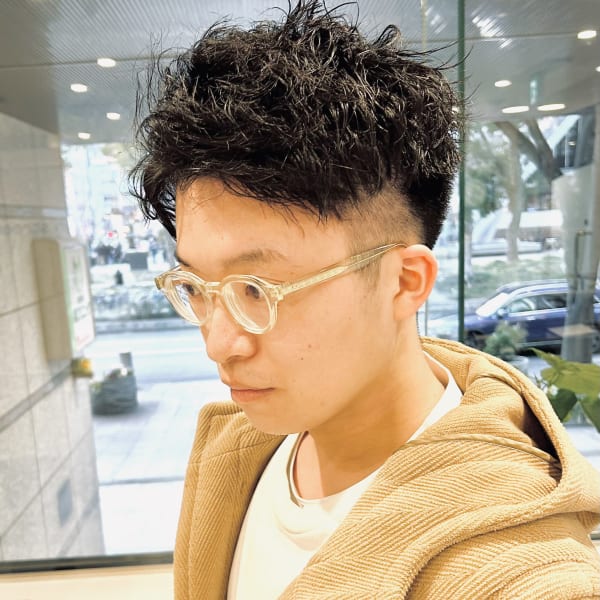 ツイストショート/ツーブロック|High street Hair