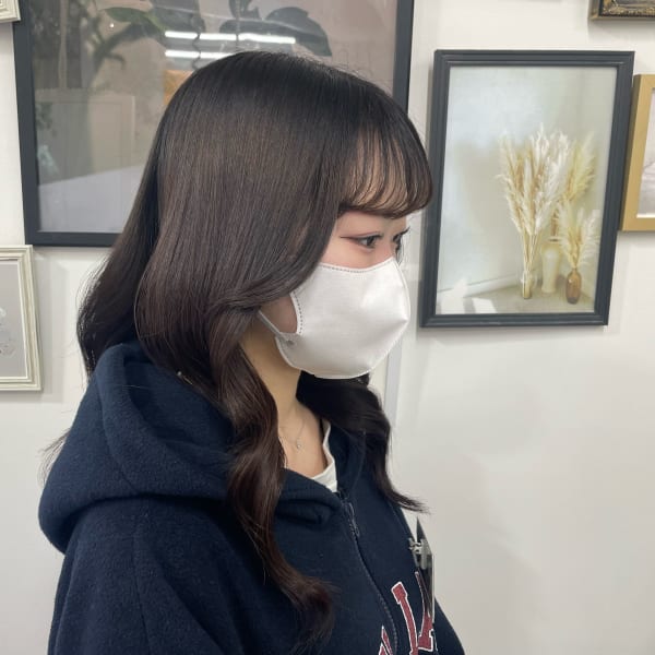 ツヤ感◎韓国巻き