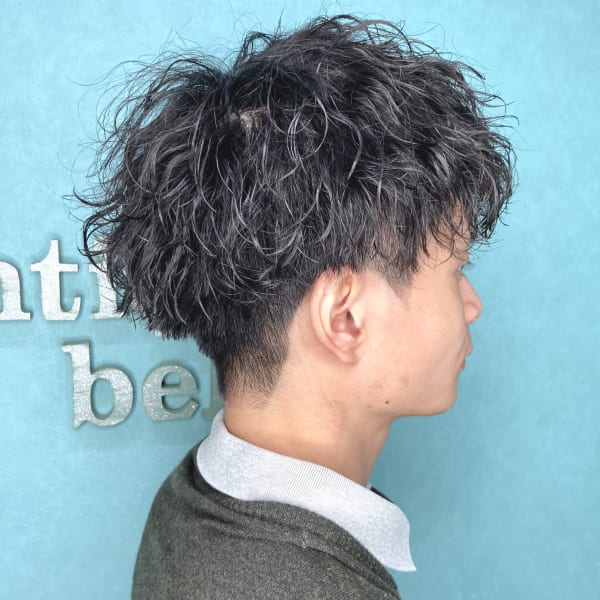 メンズ職人が作るルードパーマ