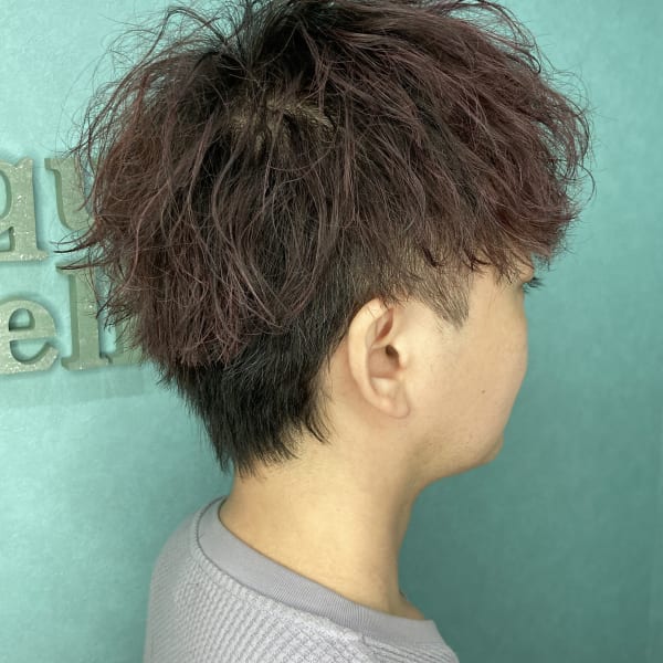 メンズ職人が作る無造作マッシュウルフ|Ferite