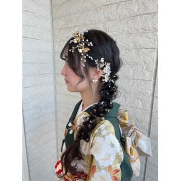 【成人式】編み下ろしスタイル|Sorte