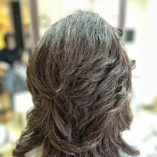 ロングレイヤー×コテ