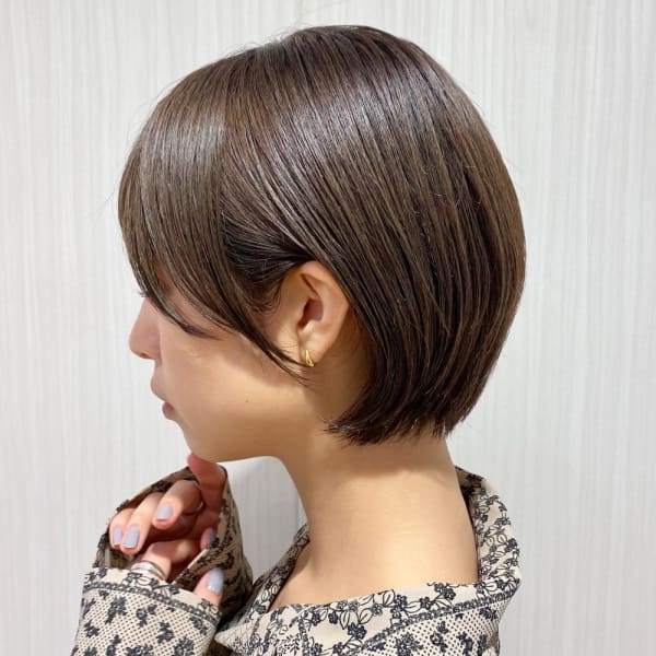 乾かすだけで決まる大人可愛い丸みショート|TYCHE