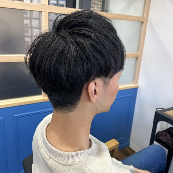 刈り上げマッシュ