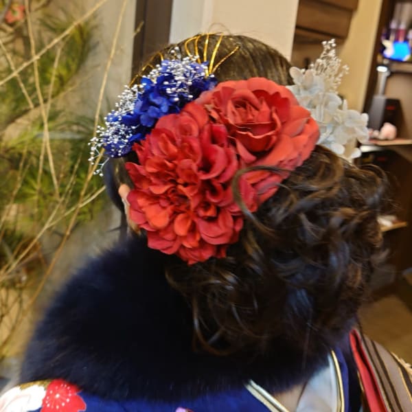 成人式ヘアセット★リハーサル付き★