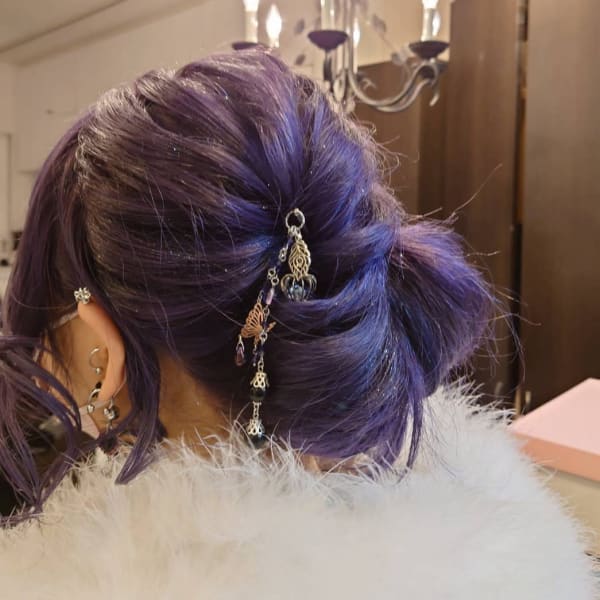 成人式ヘアセット★リハーサル付き★