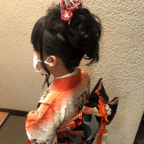 七五三・着付け、ヘアセット【年齢性別によりお値段変動あり】