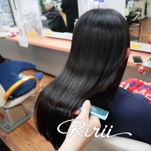 PayPay20%還元クーポンを使って縮毛矯正メニューのJK