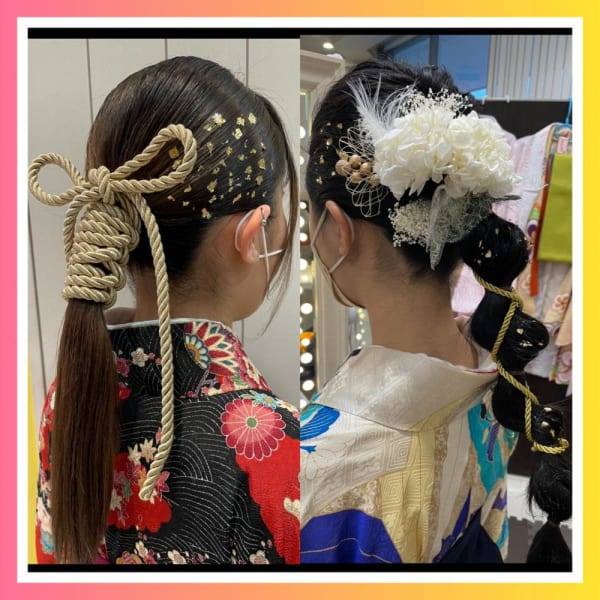 卒業式ヘア