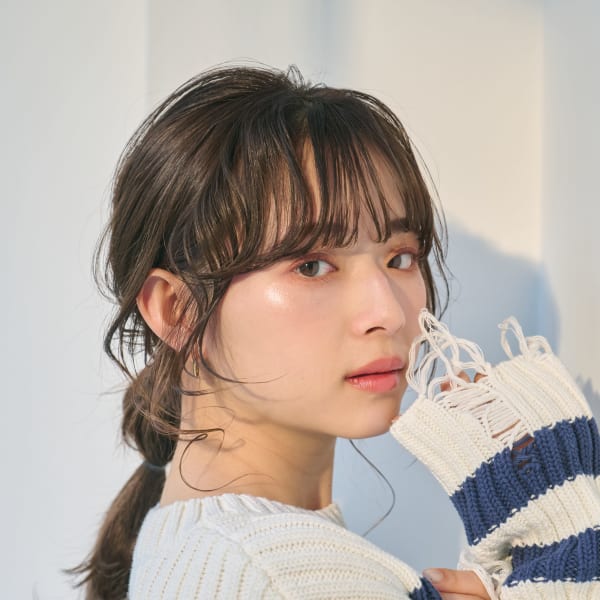 春夏ガーリーヘアアレンジ