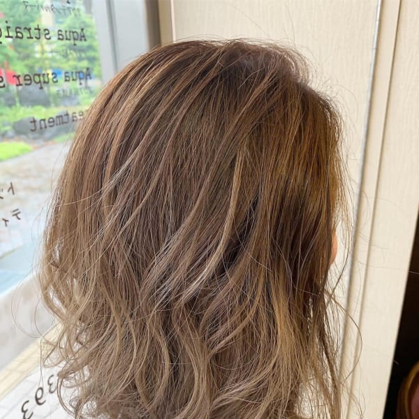 ハイライト×グラデーションカラー