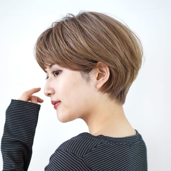 大人のマッシュショート