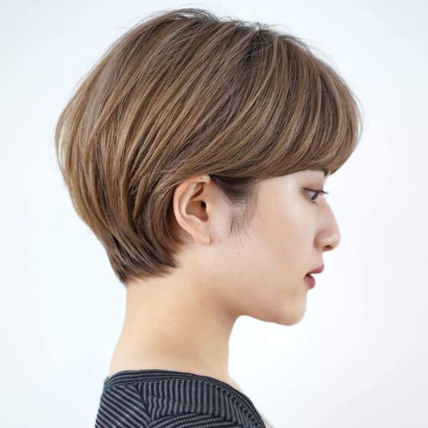 大人のマッシュショート