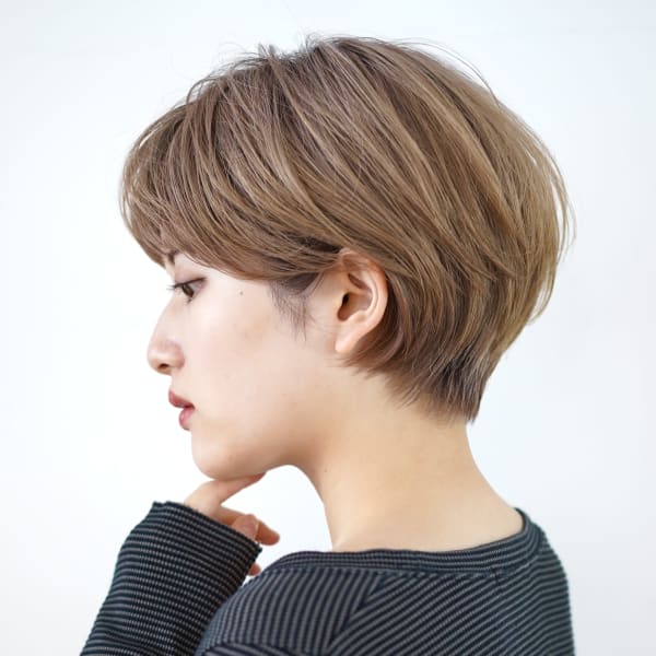 大人のマッシュショート