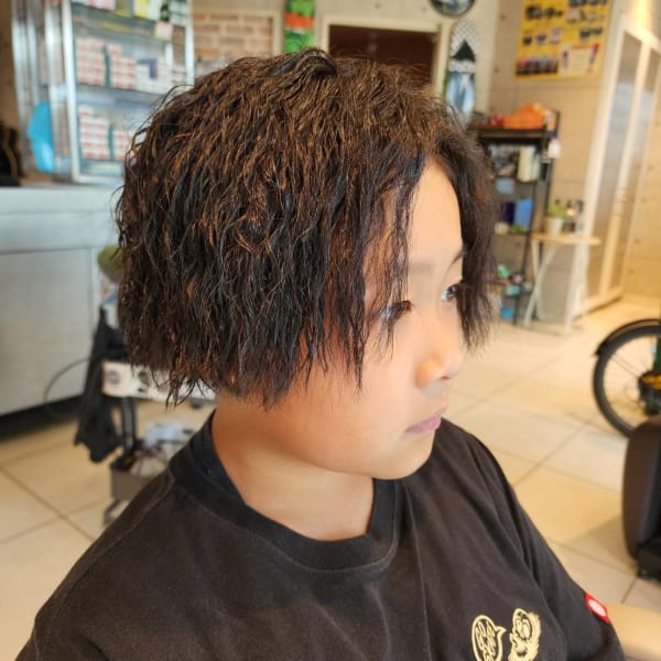 ツイストパーマ