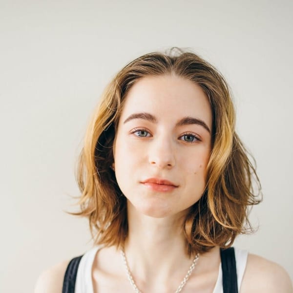 モード/ブリーチオンカラー/ココアベージュ/ふんわりカール