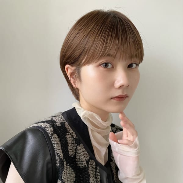 【表参道sheta小林】小顔カットナチュラルショート|sheta 【青山/表参道】