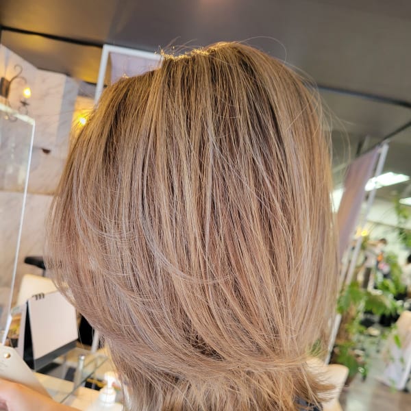 大人ウルフボブ|coiffeur SOLEIL