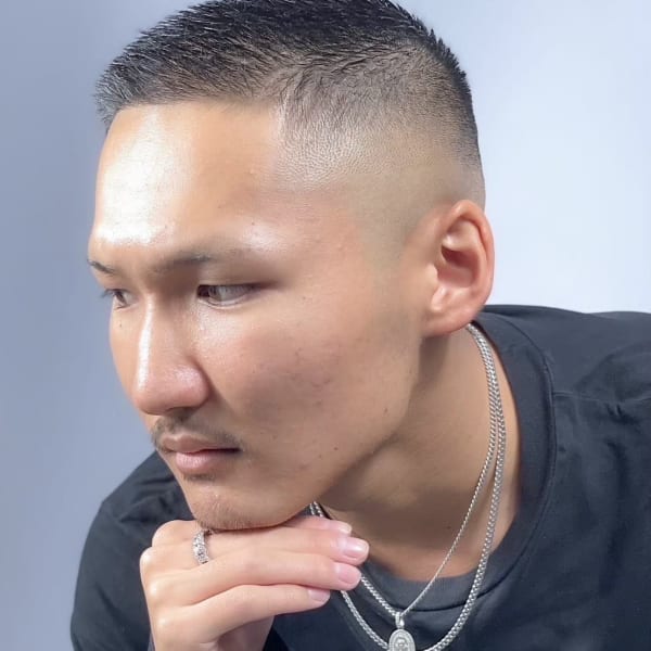 フェード/スキンフェード/ボウズ/オシャレボウズ/坊主/