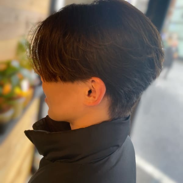 センターマッシュ○|HAIR-MAKE FLOW SHINJUKU