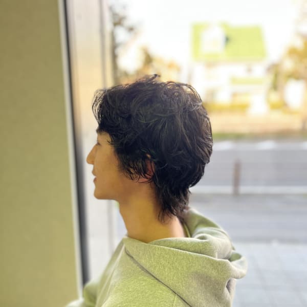 ★メンズ×ニュアンスパーマ