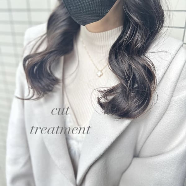 コテ巻き風パーマ/前髪パーマ/韓国パーマ/デジタルパーマ/パ