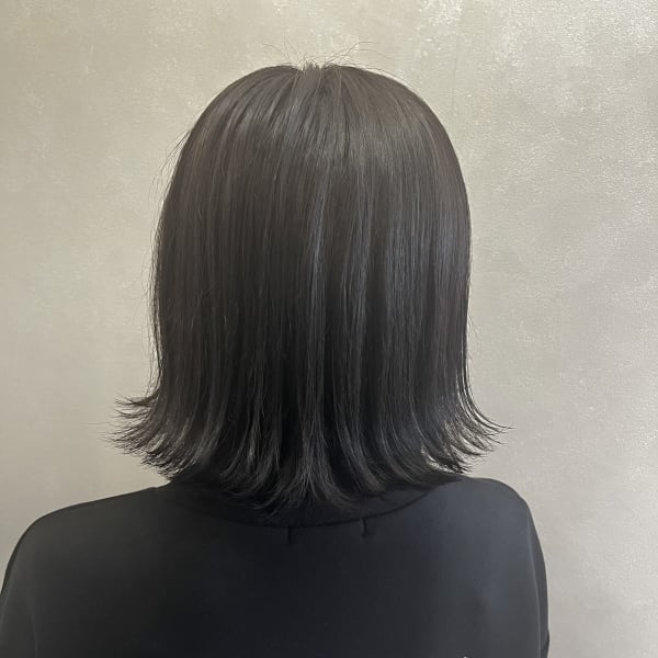 【&ONE 自由が丘】暗髪×外ハネボブ|&ONE