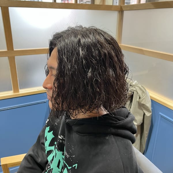 長めのツイストスパイラル