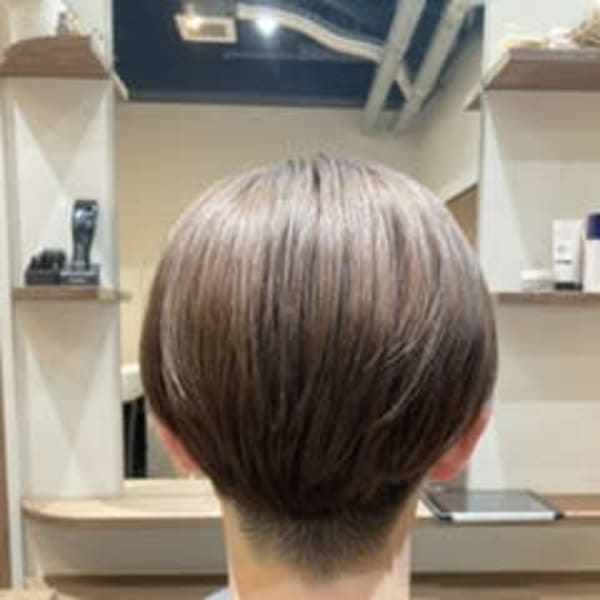 刈り上げマッシュ