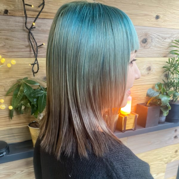 エンドカラー＋ミドリ