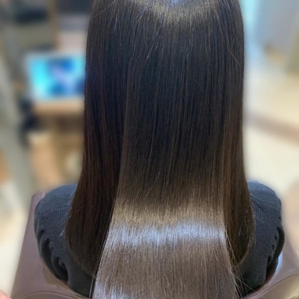 髪質改善で作る美髪改善　【ツヤ髪】【ストレート】　【小顔】