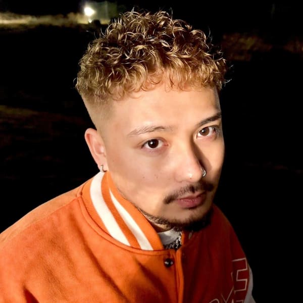 【IRIE HAIR赤坂】メンズパーマハイトーンカラー|IRIE HAIR DESIGN