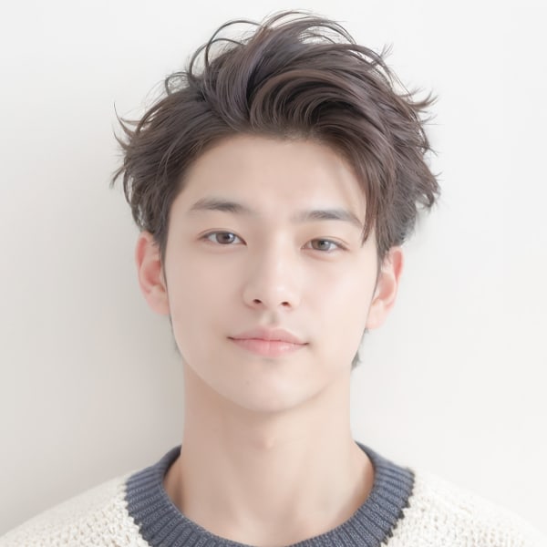 ビジネスシーンでも好印象!さわやかアップスタイル