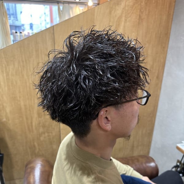 ツイストパーマmen'sスタイル