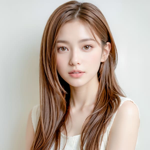 ロングも軽やかに★ベージュ系カラー|【全席半個室サロン】Natural 札幌店