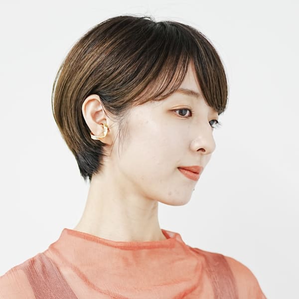 大人可愛いショートヘア