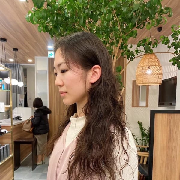 ロングウェーブパーマ◎|TYCHE