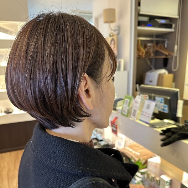 丸みショート|LUCIDO STYLE L'eclat