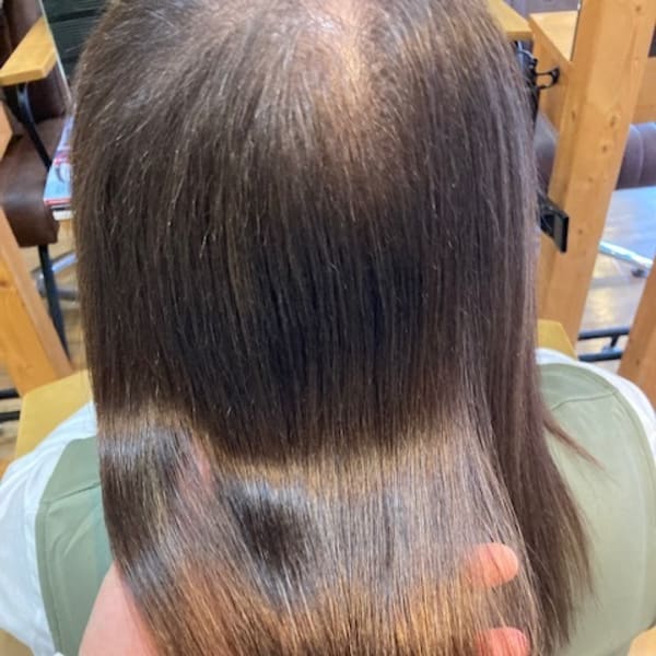 お客様髪質改善データ1085(酸性縮毛矯正)