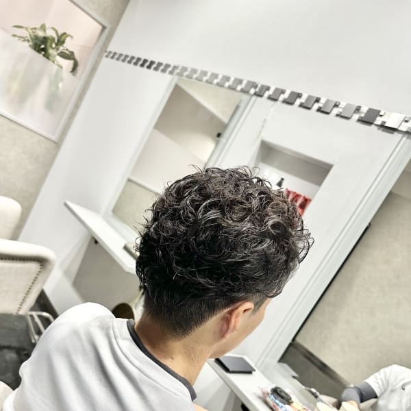 オールバックスパイラル