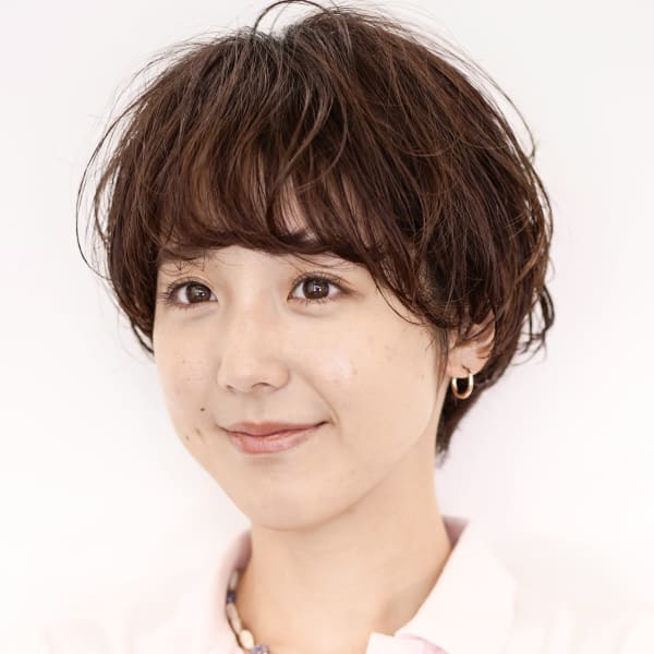大人可愛いショートヘア