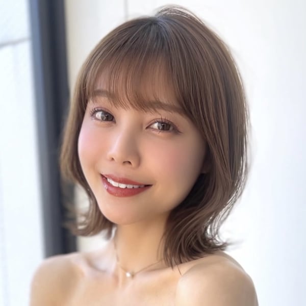 ゆるふわが可愛い！くびれボブ