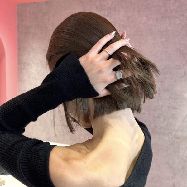 これこそ切りっぱなしボブ！|Lond vallee 渋谷店