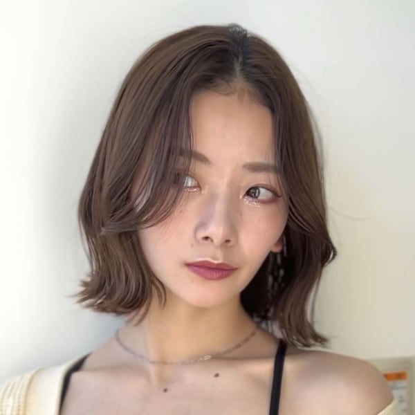 前髪長めは色っぽい！|Lond vallee 渋谷店