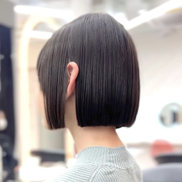 お顔が小さく見える顎ラインボブ！|Lond vallee 渋谷店