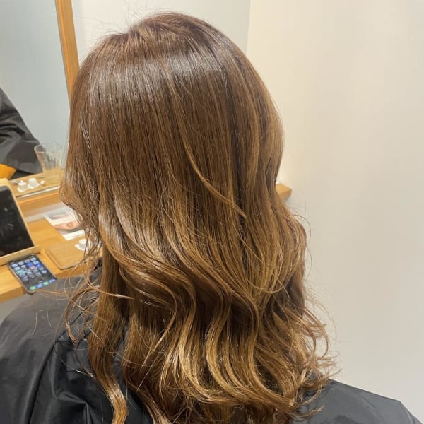 イエローベージュ/ロング/ 20代/カラーリストkanae