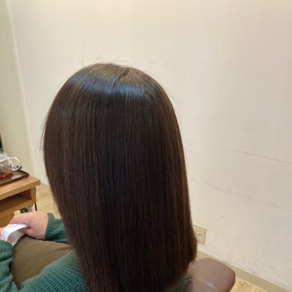 お客様髪質改善データ1101(ツーブロックワンレン)